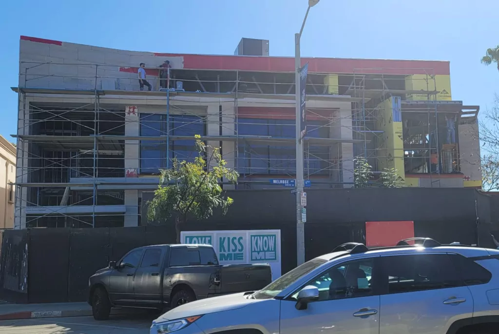 new commercial construction in Los Angeles
