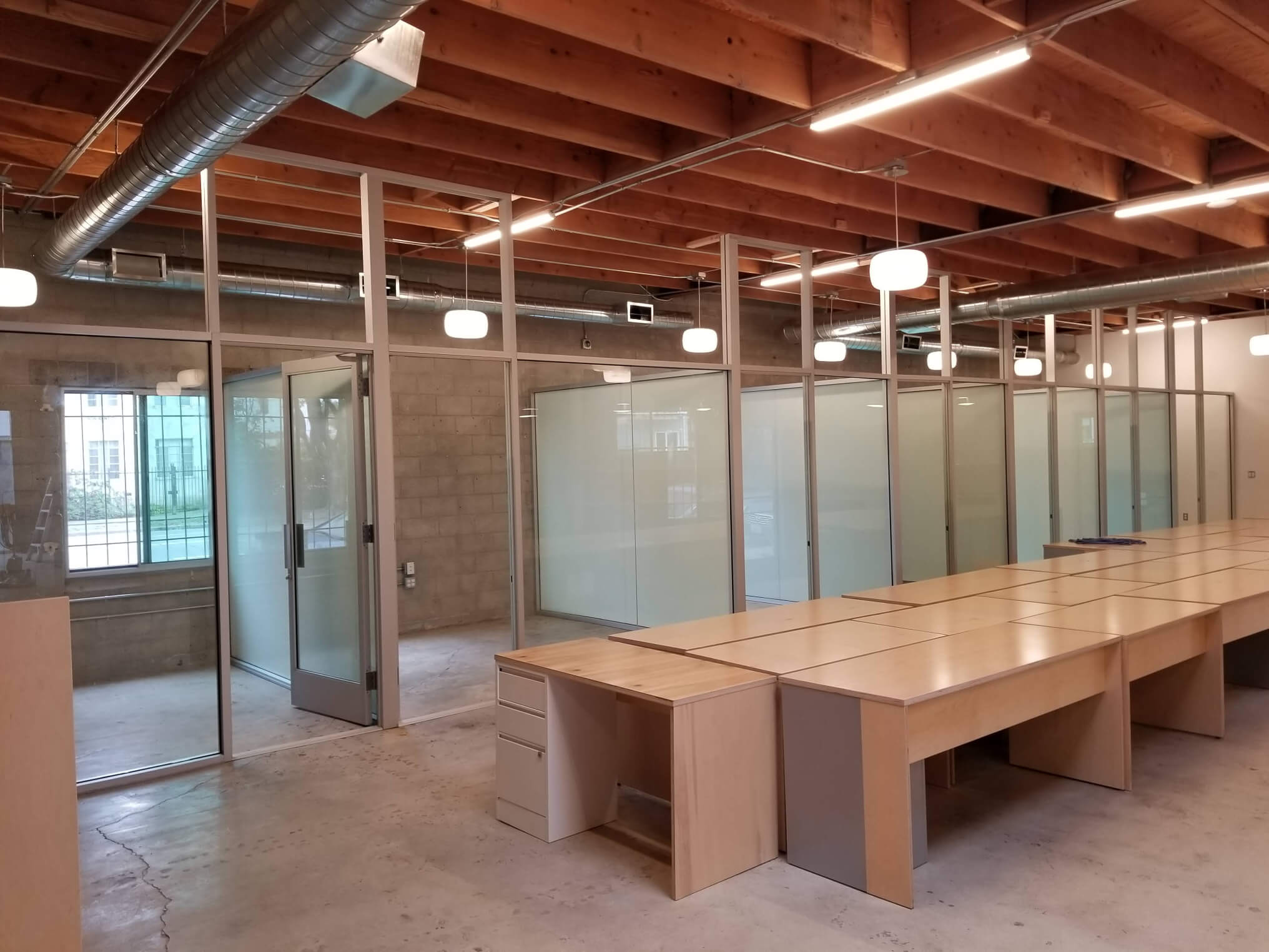 office glass installation | Landmark Construction | Free Estimate