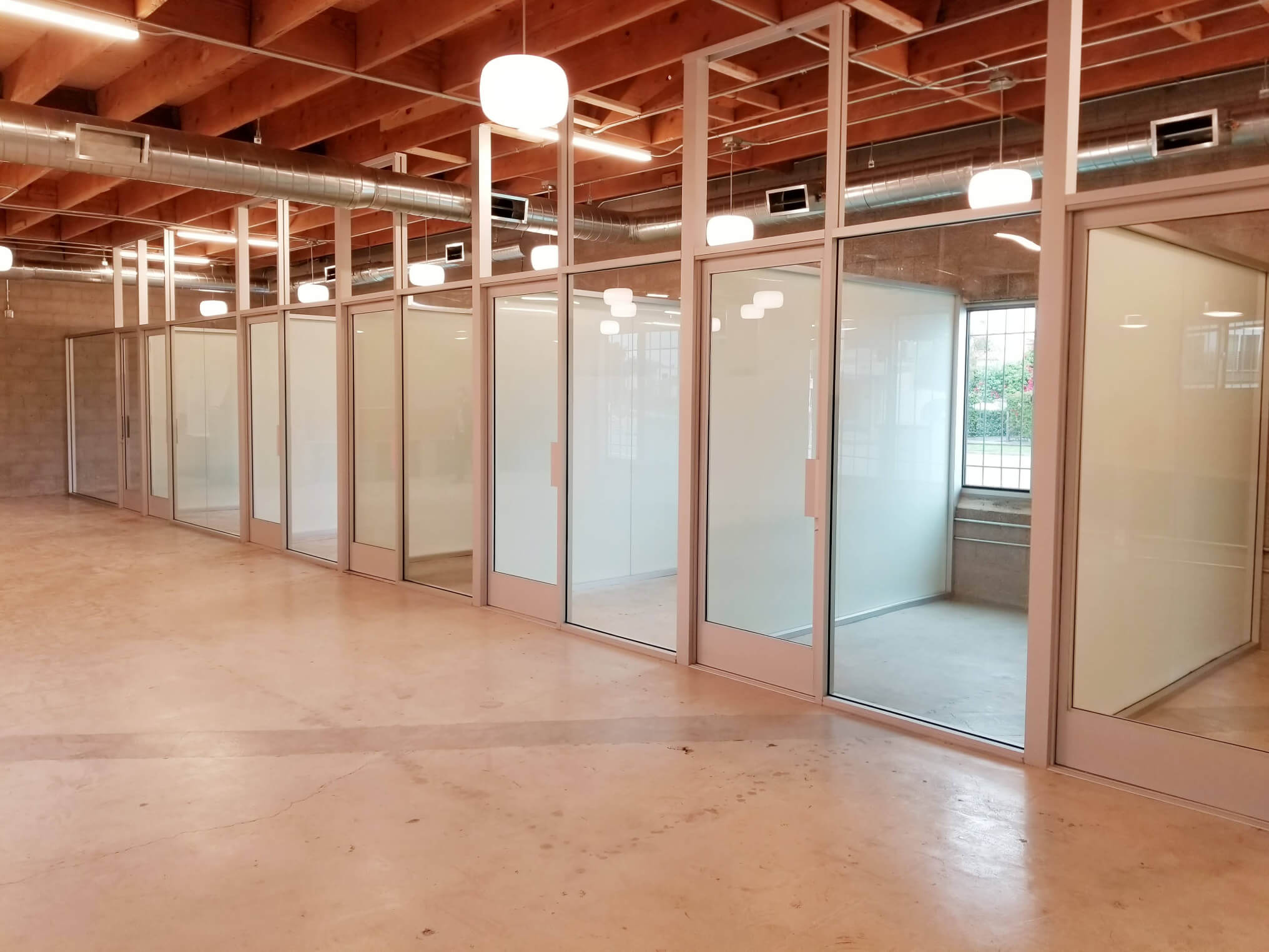 office glass installation | Landmark Construction | Free Estimate