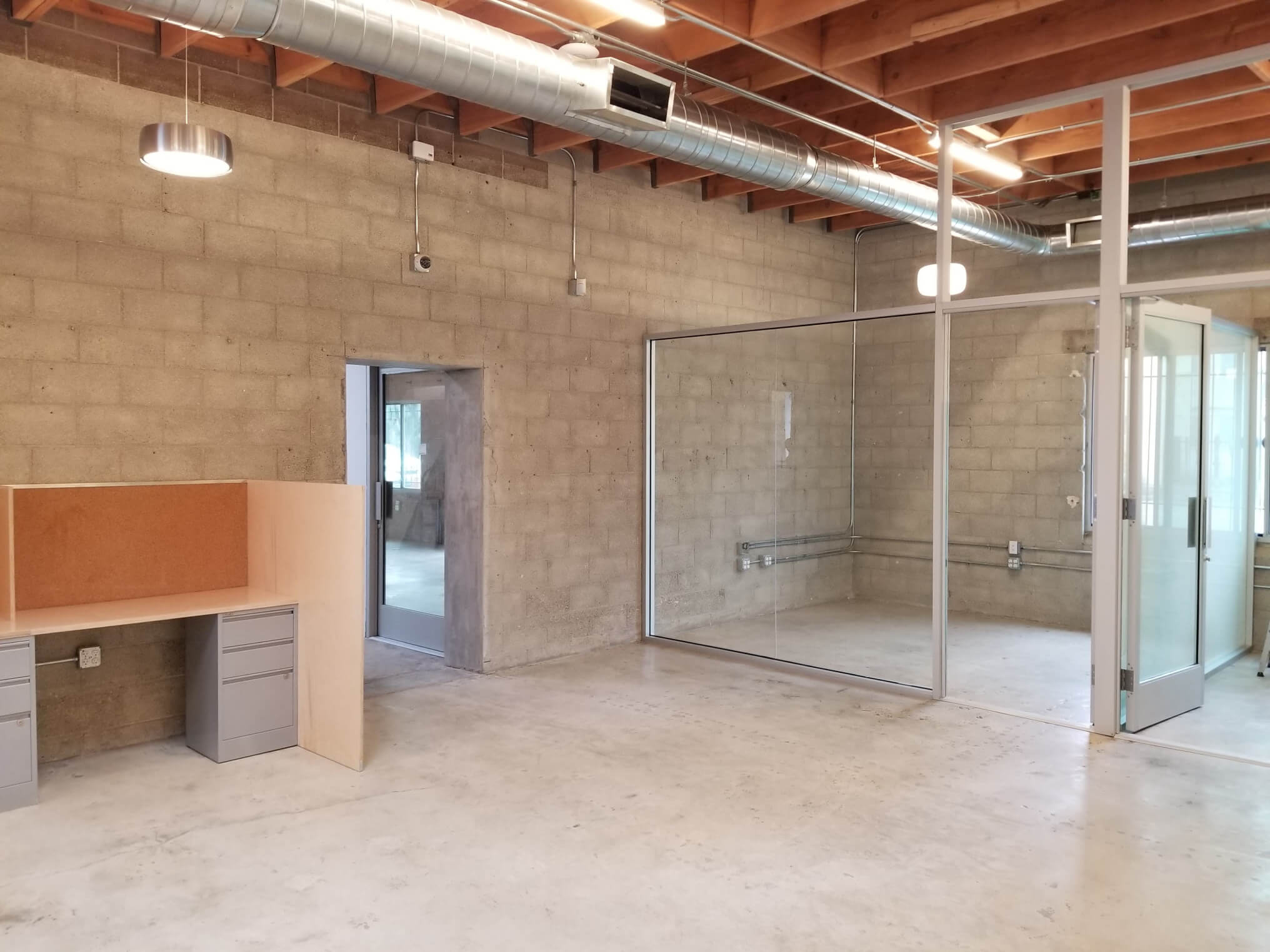 office glass installation | Landmark Construction | Free Estimate