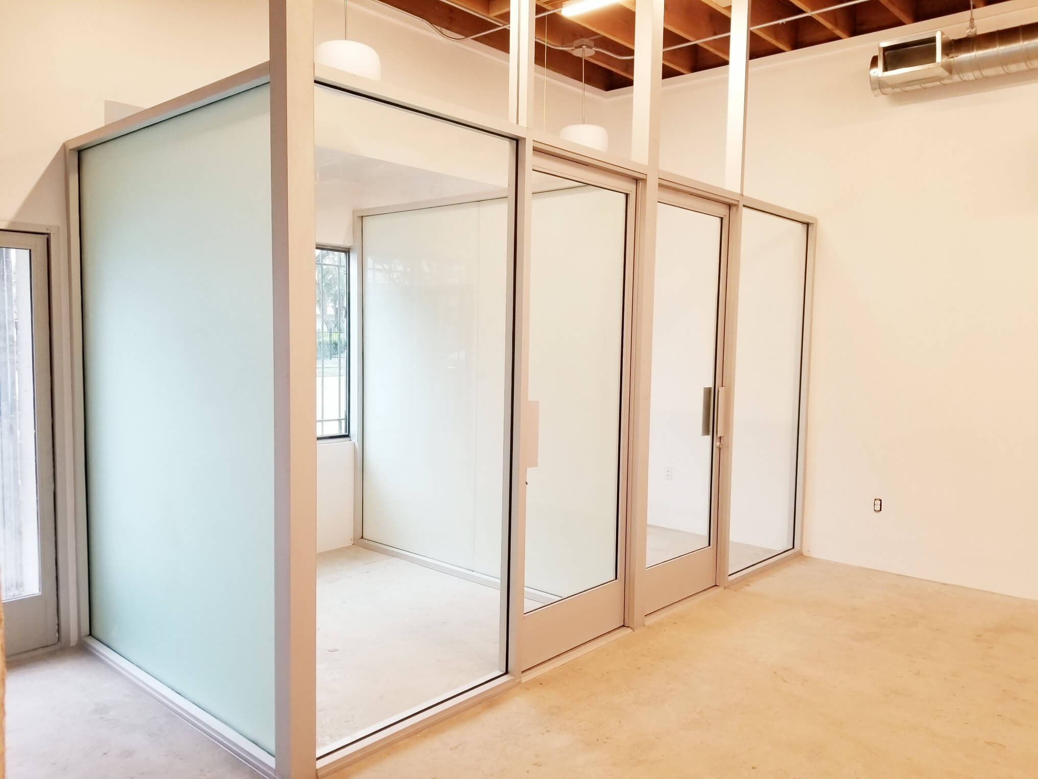 office glass installation | Landmark Construction | Free Estimate